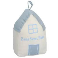 Deurstopper Huis blauw